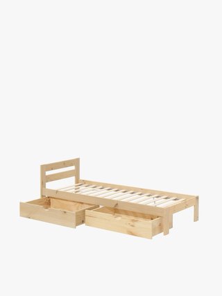 Cama Lufe 80x180 con 2 cajones como nueva +colchon