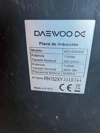 Piani cottura a induzione Daewoo