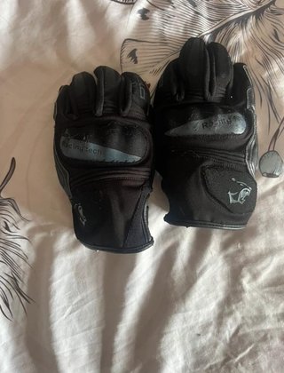 Guantes Moto Racing Tech Talla M Negros