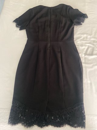 Vestido negro H&M con encaje