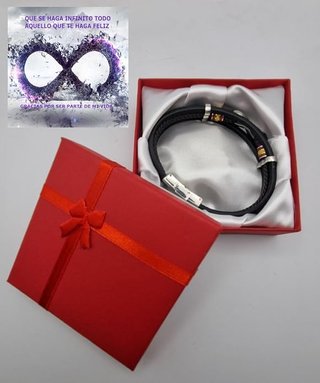 Pulsera NUEVA de España de Cuero para Hombre
