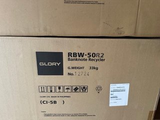 Caja para cobro y reciclaje de efectivo GLory