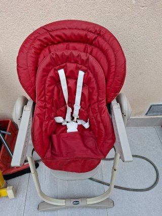 Trona Chicco bebé roja