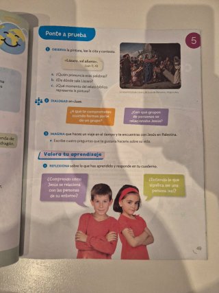 Religión Católica, 4 Primaria, Proyecto Constru...