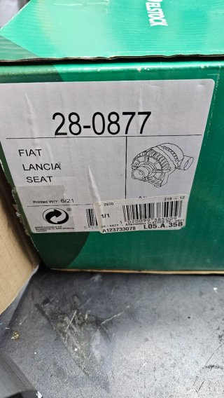 Alternador Seat 127
