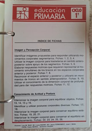 Libro de fichas. Educación Física 6 a 8 años.
