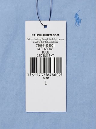 Camisa Ralph Lauren azul denim