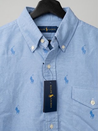 Camisa Ralph Lauren azul denim