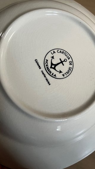 Platos Vintage La Cartuja de Sevilla - Pickman