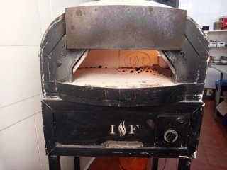 Horno de leña y gas IF