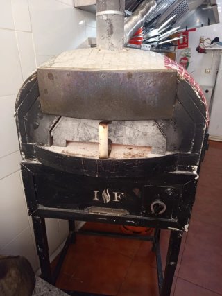 Horno de leña y gas IF