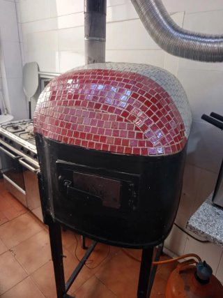 Horno de leña y gas IF