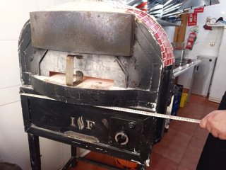 Horno de leña y gas IF