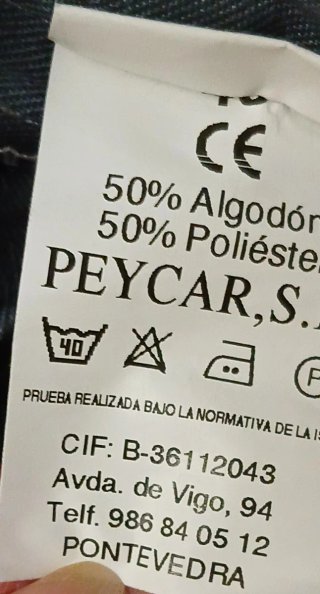 Pantalón de trabajo gris