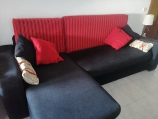 Vendo Sofá Cama con chaise longe en el portil huel