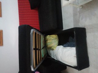 Vendo Sofá Cama con chaise longe en el portil huel