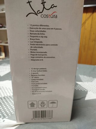Máquina de coser Jata Mini 675