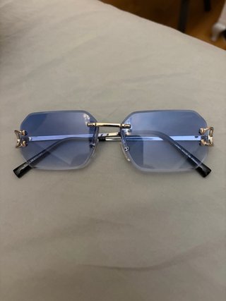 Gafas Cartier Décor C Classique Azul/Dorado