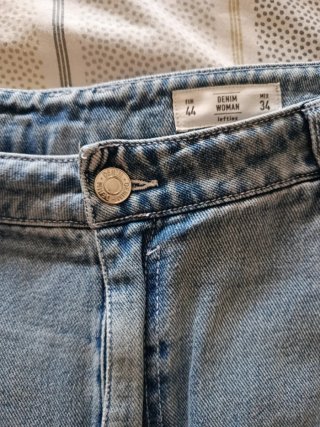 Pantalón corto vaquero mujer talla 44