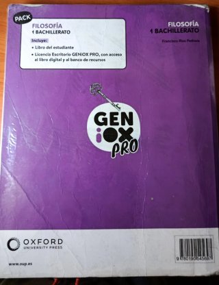 Filosofía 1º Bachillerato. Libro del estudiante...