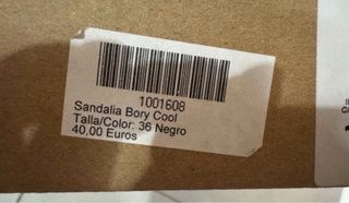 Sandalias negras plataforma esparto