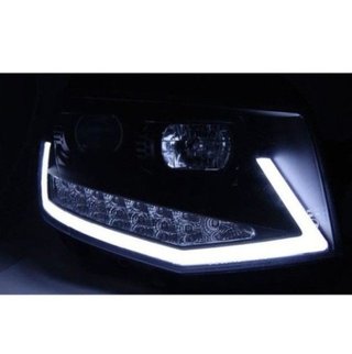 Faros Volkswagen T6 LED Fondo Negro