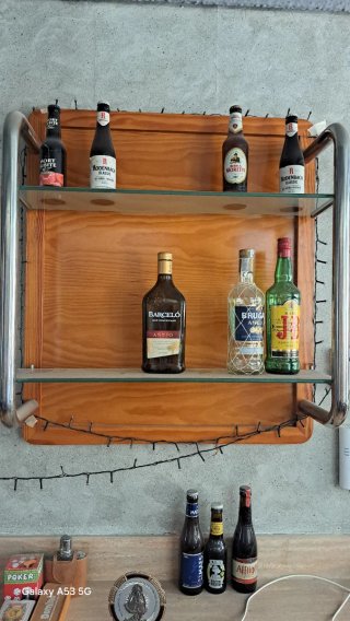 Estantería Bar Cocina Madera y Metal