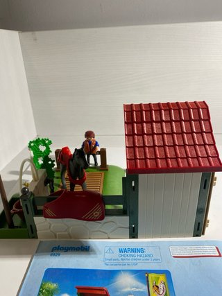 Caballos: lavadero Playmobil, Libros, Mochila ...