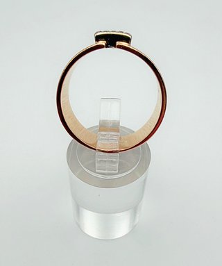 Anillo Oro 18k Circonitas 12.22 gr