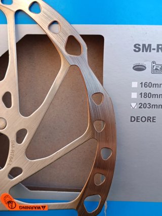 Disco Freno Shimano SM-RT64 203mm Center Lock