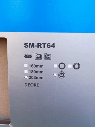 Disco Freno Shimano SM-RT64 203mm Center Lock