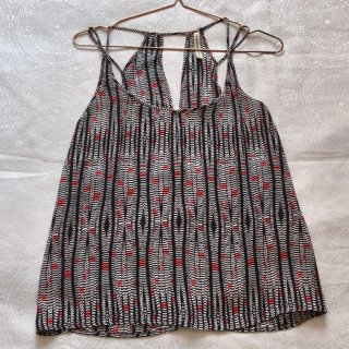 Top tirantes estampado Stradivarius Talla M