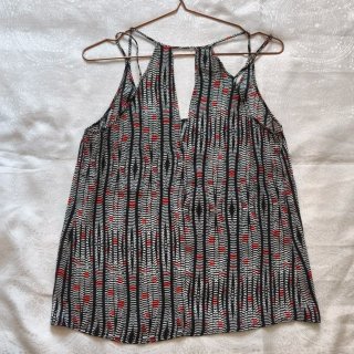 Top tirantes estampado Stradivarius Talla M