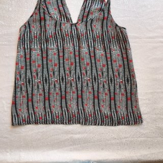 Top tirantes estampado Stradivarius Talla M
