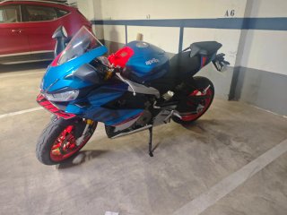 Aprilia RS660 A2 Moto Deportiva Azul/Roja