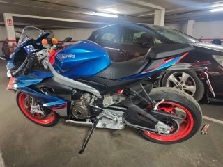 Aprilia RS660 A2 Moto Deportiva Azul/Roja