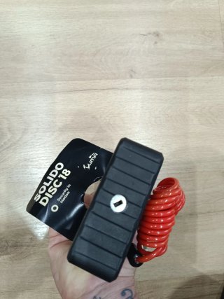 Candado Antirrobo LUMA SOLIDO DISC 18