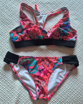 Bikini Talla S Estampado Tropical