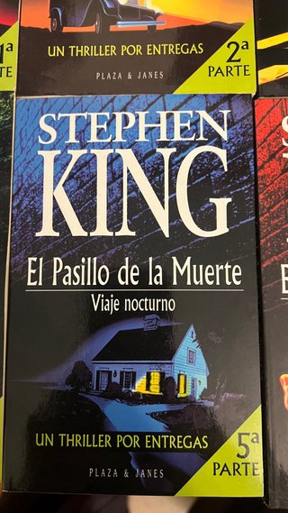 El pasillo de la muerte – Stephen King 6 tomos