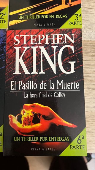 El pasillo de la muerte – Stephen King 6 tomos