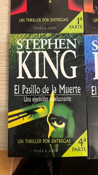 El pasillo de la muerte – Stephen King 6 tomos