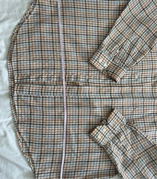 Camisa de cuadros hombre
