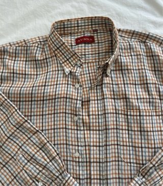 Camisa de cuadros hombre