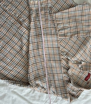 Camisa de cuadros hombre