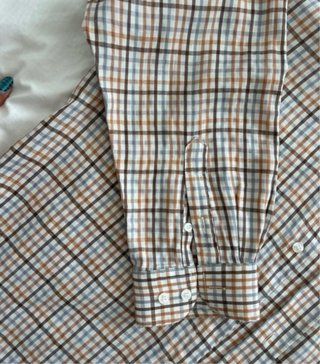 Camisa de cuadros hombre