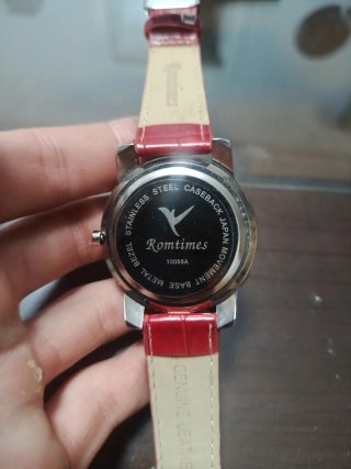 Reloj Romtimes Mujer Rojo y Plateado