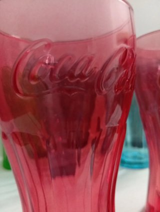 Lotto Coca-Cola bicchieri e vassoio
