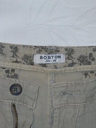 Bermudas Boston Gris Talla 46