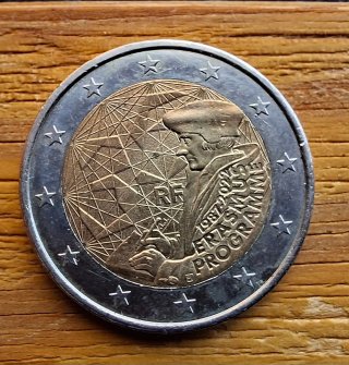 3 Monedas 2€ Erasmus Holanda Francia y España