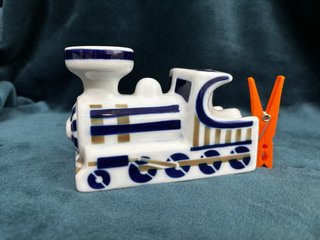 Locomotora Porcelana O Castro/Sargadelos
